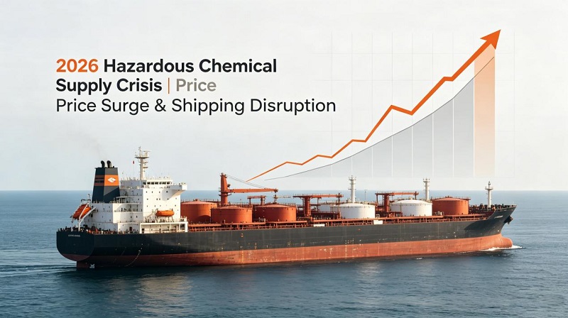 Globalny niedobór i wzrost cen niebezpiecznych chemikaliów w czerwcu 2026 r